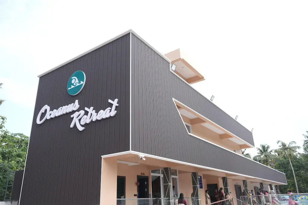 The Oceanus Retreat building